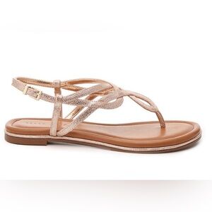 New! Kelly & Katie Rose Gold Sandals size 9